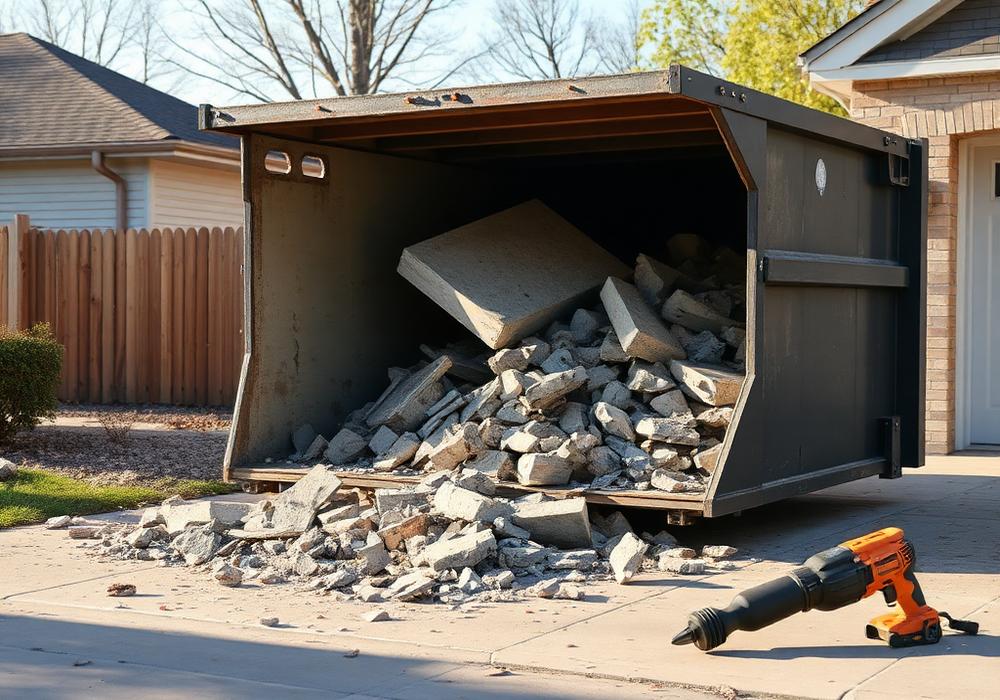 Concrete & Heavy Debris Dumpsters in Montebello CA
